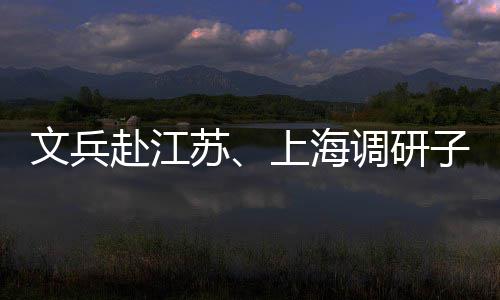 文兵调研子企重点项目苏上海业及赴江